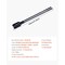 Manual Post Hole Digger 57 Inch Fiberglass Handle Steel Blade Garden Tool